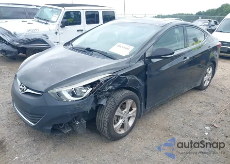 2016 Hyundai Elantra Value Edition from USA, damaged, VIN 5NPDH4AE3GH796137
